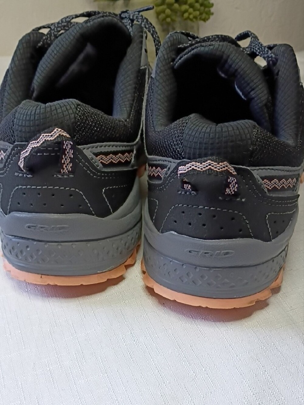 Saucony Excursion TRb Women's Black & Peach Trail Runners Size 10W - Picture 5 of 13